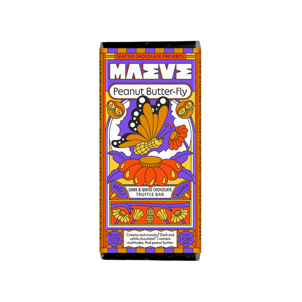 Peanut Butter-Fly | Maeve Chocolate