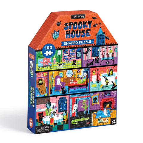 Spooky House 100pc Shaped Puzzle