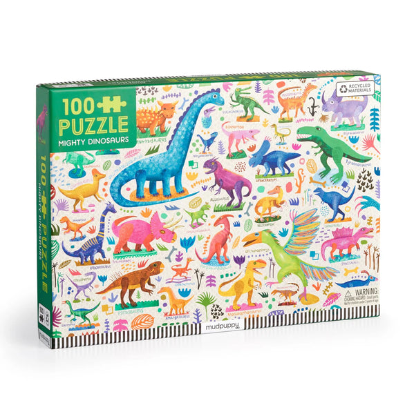 Mighty Dinosaurs | 100pc puzzle