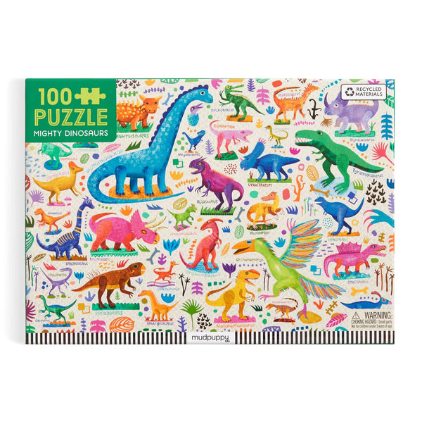 Mighty Dinosaurs | 100pc puzzle