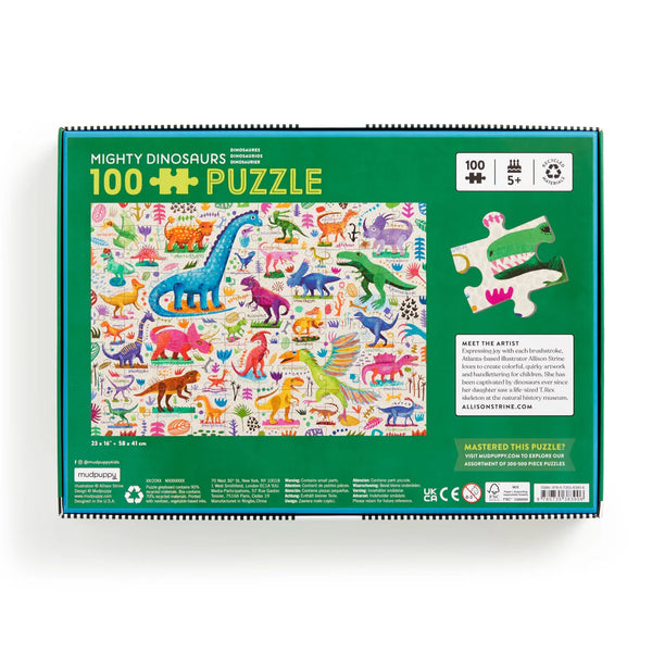 Mighty Dinosaurs | 100pc puzzle