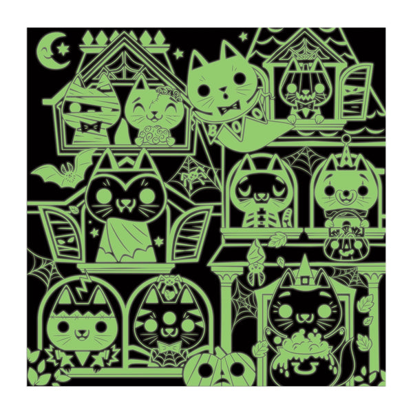 Haunted House Cats Glow in the Dark | 300 Piece Puzzle