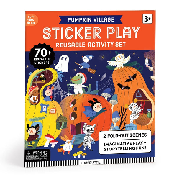 Sticker Play Reusable Activity Set | Pumpkin Village
