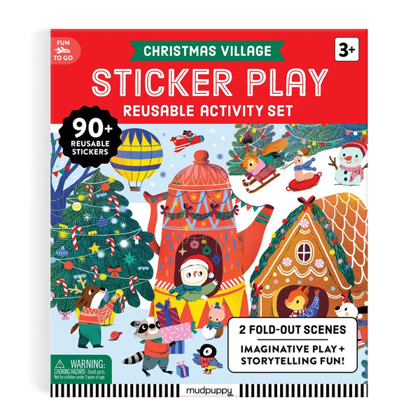 Christmas Village Sticker Play