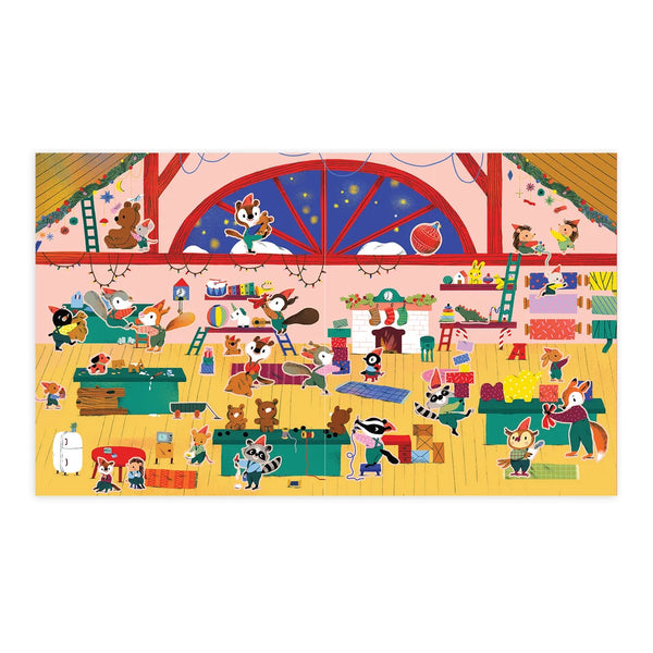 Christmas Village Sticker Play