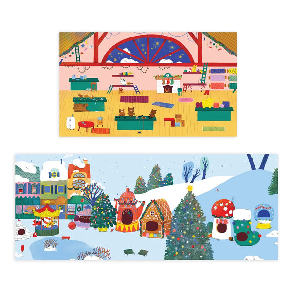 Christmas Village Sticker Play