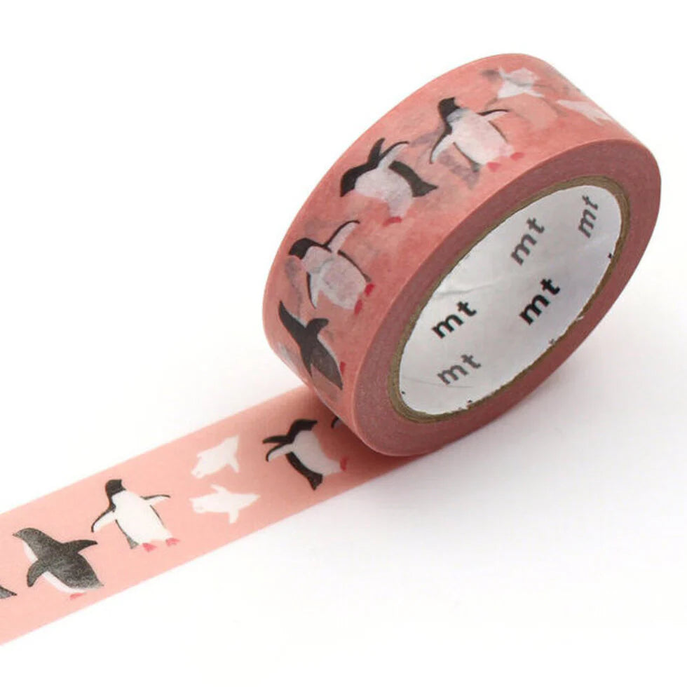 MT Washi Tape | Adelie Penguin 15mm