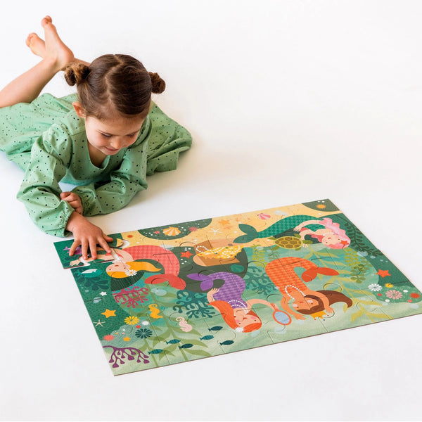 Mermaid Friends Floor Puzzle 24pc