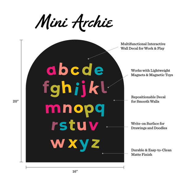 Arch Magnetic Mini Wall Decal - Multiple Colors