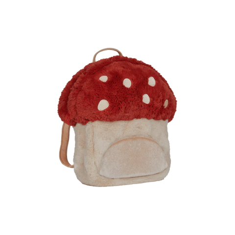 Hopalong Mushroom Backpack - Red