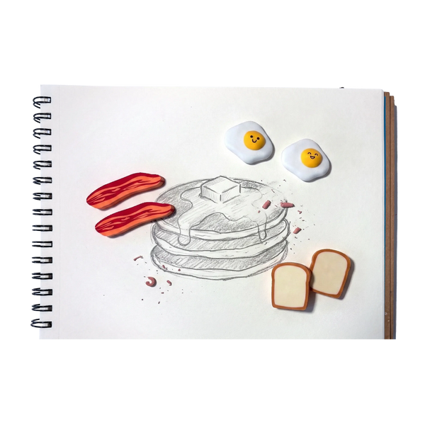Brunch Bunch Erasers | Set of 6