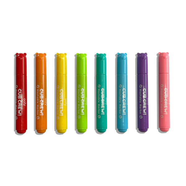 Cub Crew Washable Markers - Set of 8