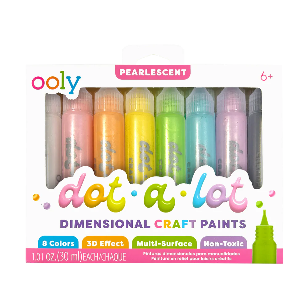 Dot-a-Lot 3D Dimensional Craft Paint - Pearlescent