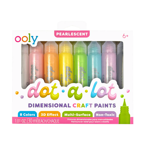 Dot-a-Lot 3D Dimensional Craft Paint - Pearlescent