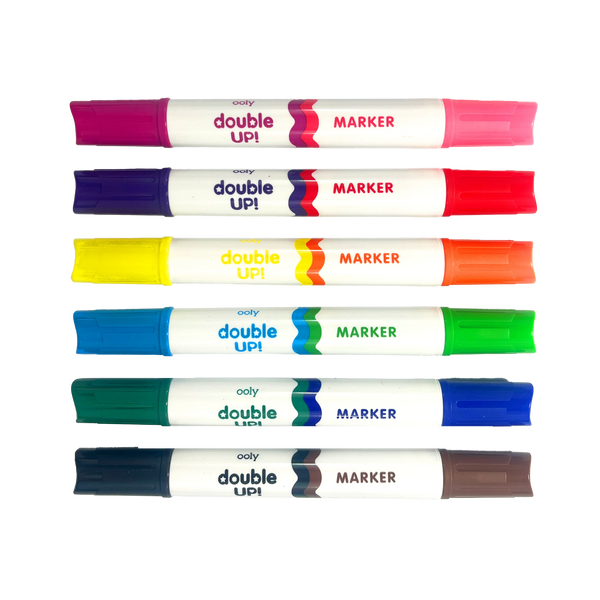 Double Up! Washable Double Ended Markers