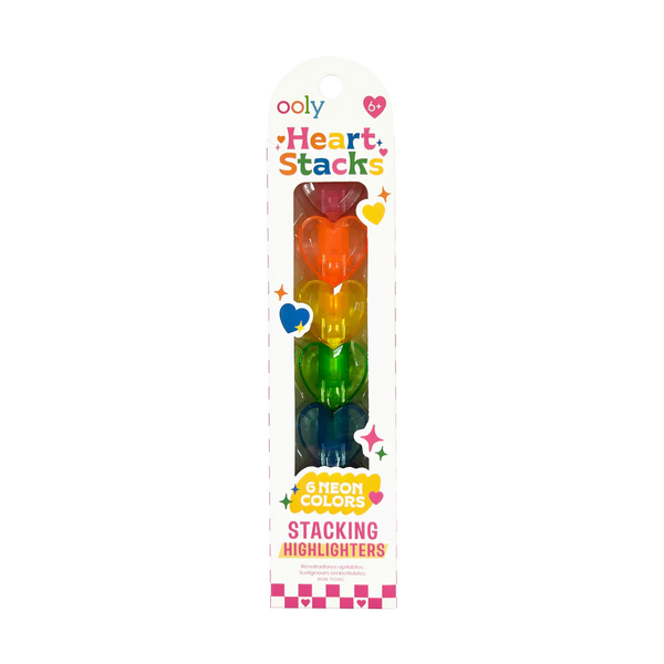 Heart Stacks Stacking Highlighters