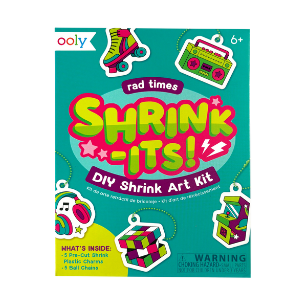 Mini Shrink-Its! DIY Kit- Rad Times
