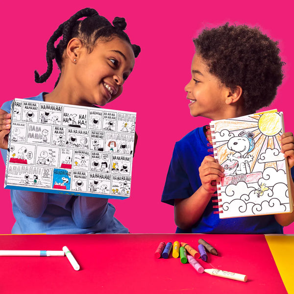 OOLY x Peanuts Coloring Activity & Sticker Kit