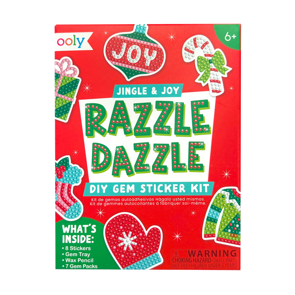 Razzle Dazzle DIY Gem Sticker Kit | Jingle & Joy