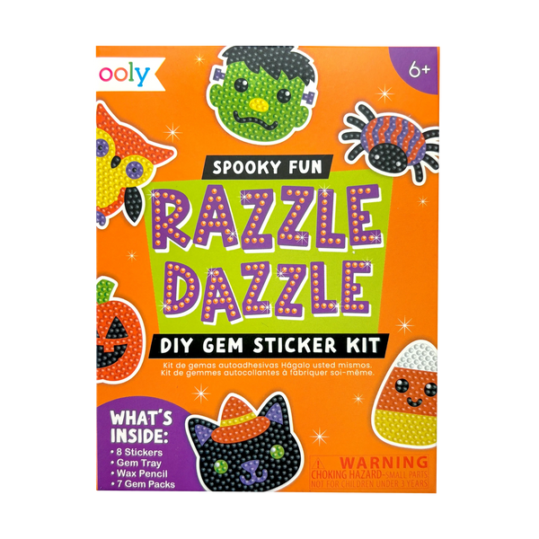 Razzle Dazzle DIY Gem Sticker Kit | Spooky Fun