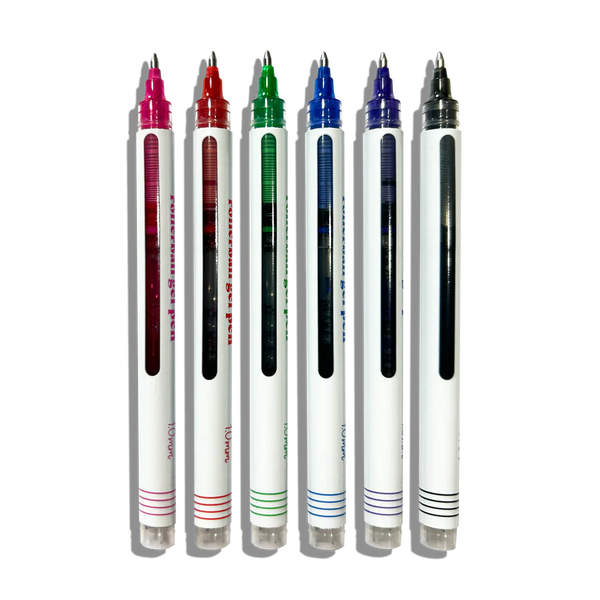 Seriously Smooth Rollerball Gel Pens - Set of 6