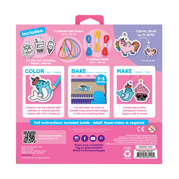 Shrink-Its!: DIY Shrink Art Kit - Cute Crew