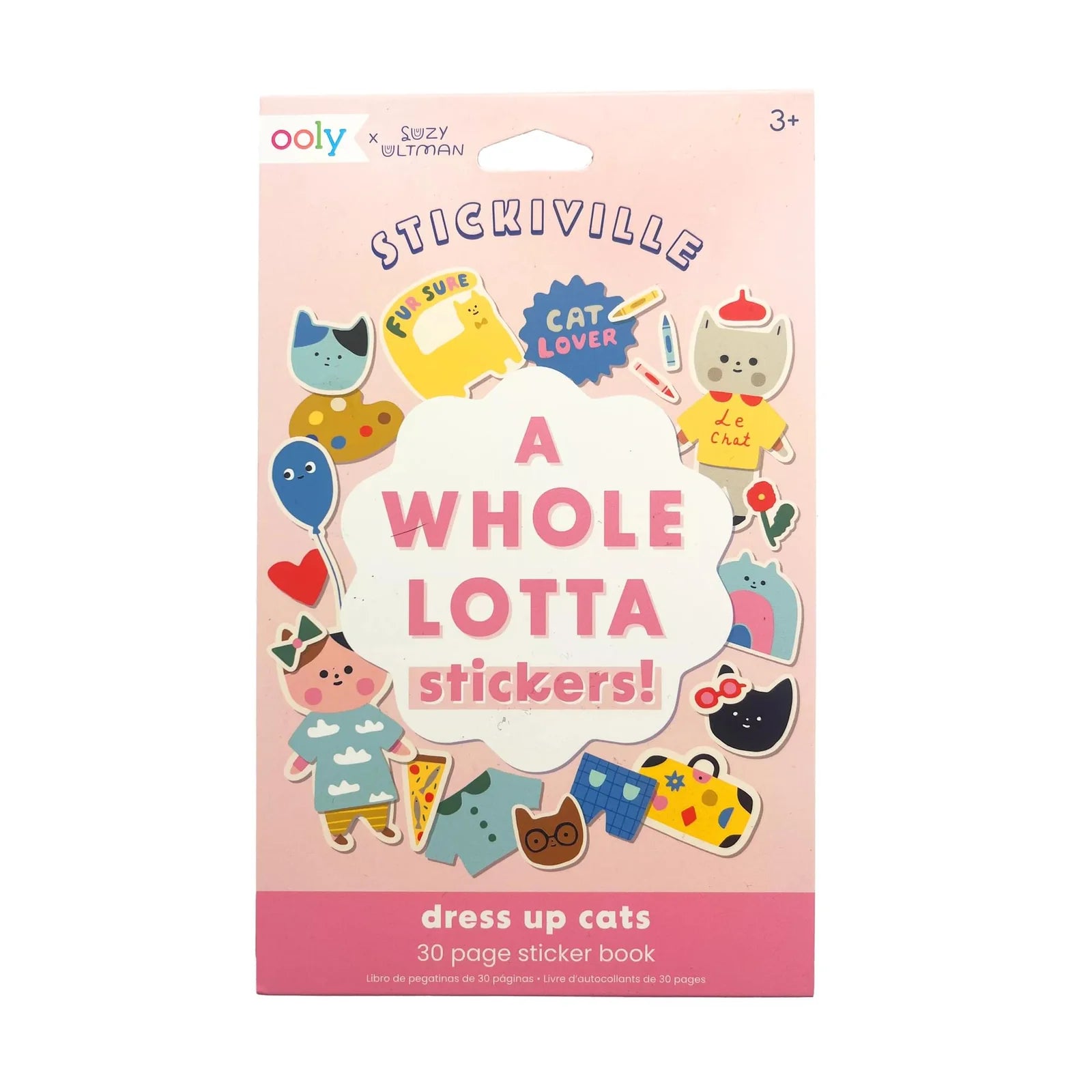 A Whole Lotta Stickers! : Dress Up Cats