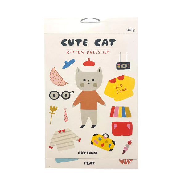 A Whole Lotta Stickers! : Dress Up Cats
