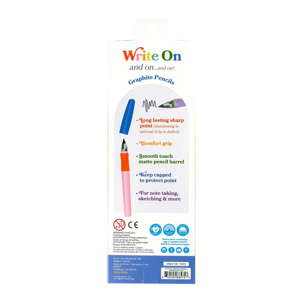 Write On Graphite Pencils - Set of 2