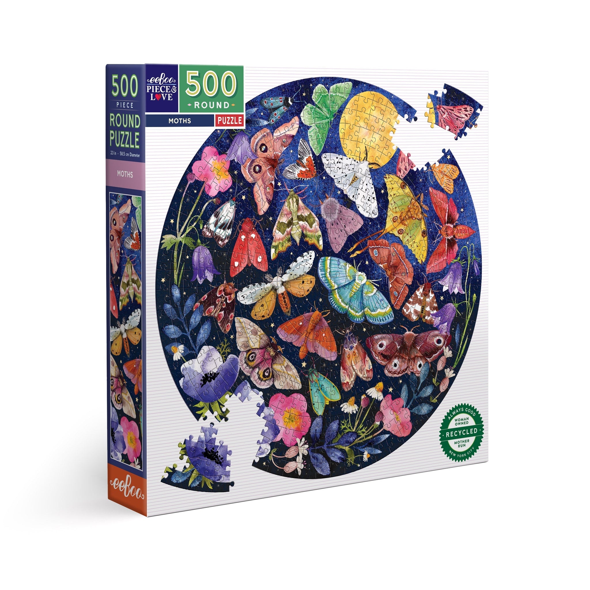 Moths 500 Pc Puzzle