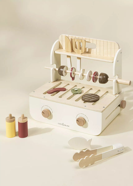 Wooden Barbecue Playset