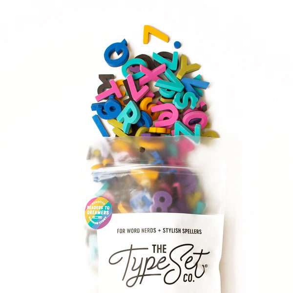 Soft Letter Magnetic Letter Set, multiple styles