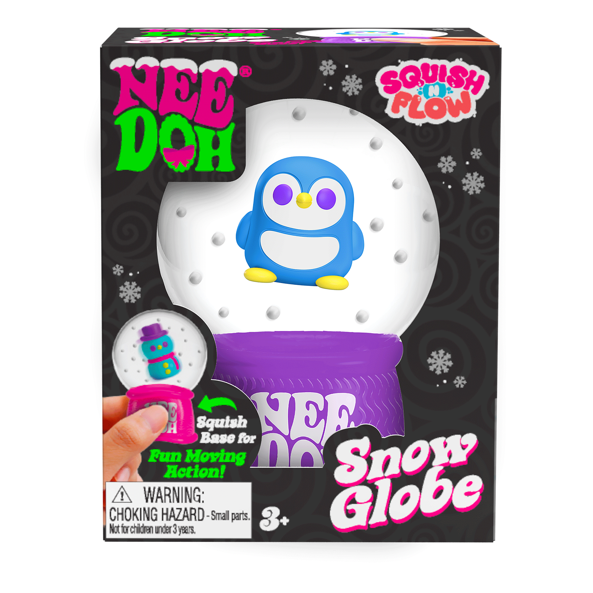 NeeDoh Snow Globe