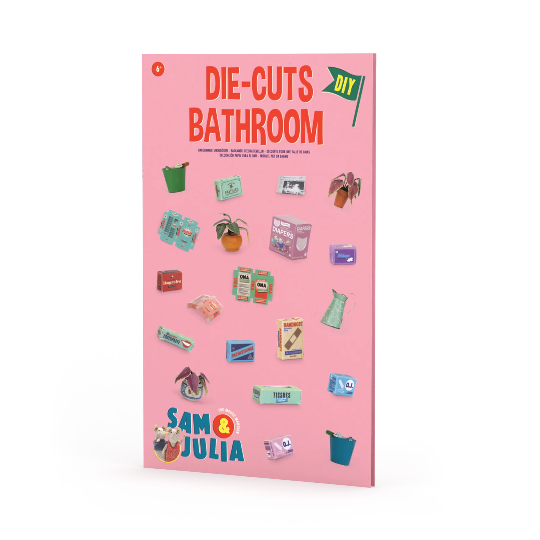 Sam And Julia Die-Cuts | Bathroom