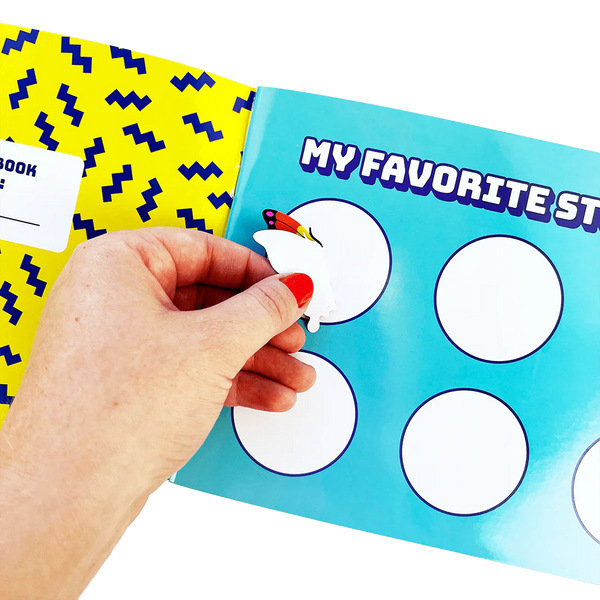 Colorful Cosmos Sticker Collector
