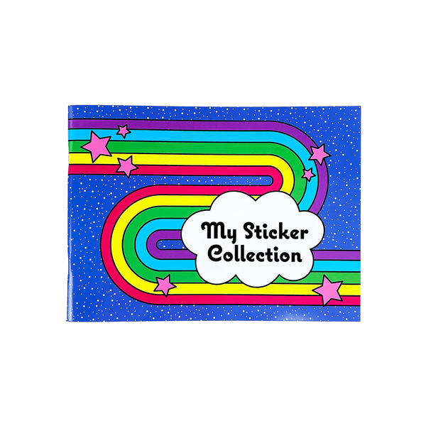 Retro Rainbow Sticker Collector