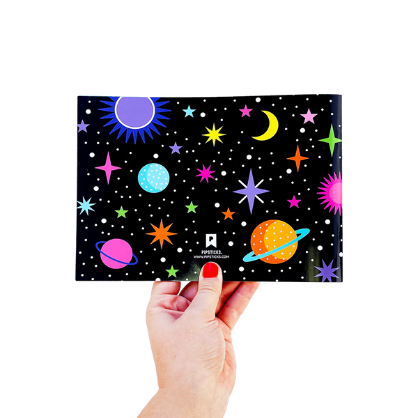 Colorful Cosmos Sticker Collector