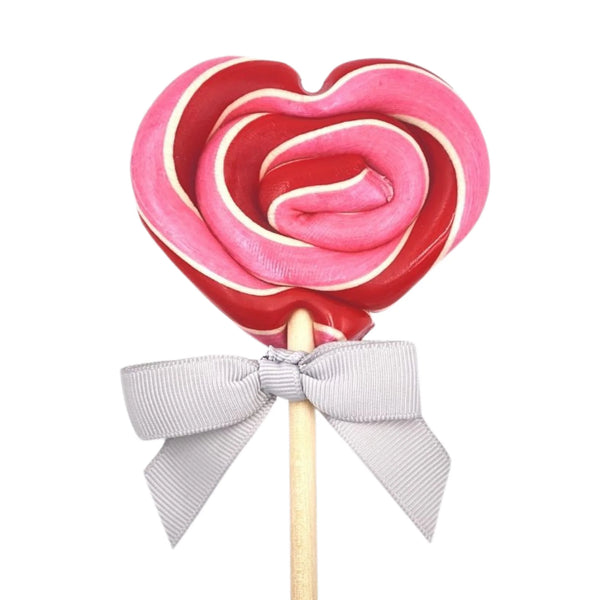 Strawberry Short Cake 1 Oz. Heart Lollipops