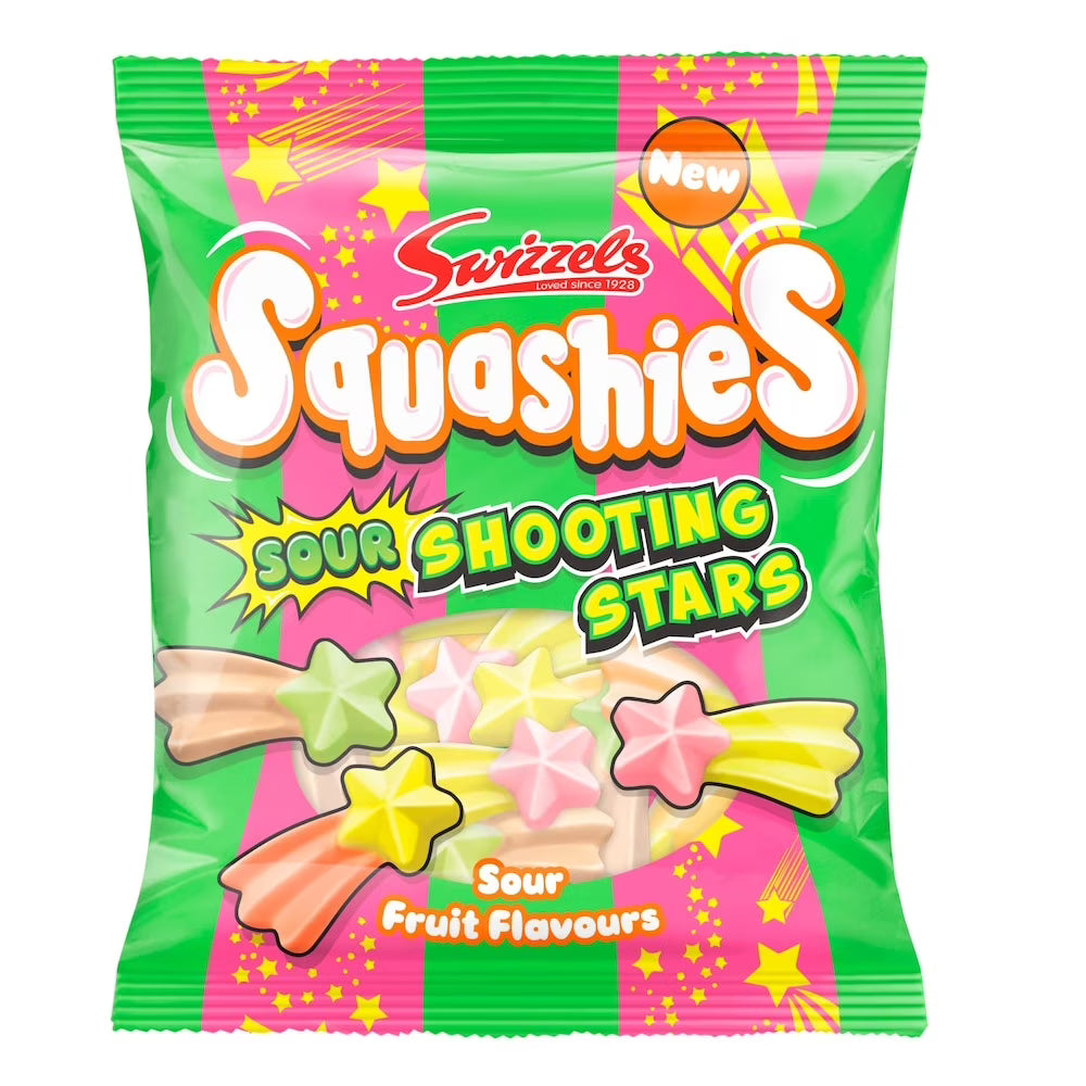 Squashies Sour Shooting Stars