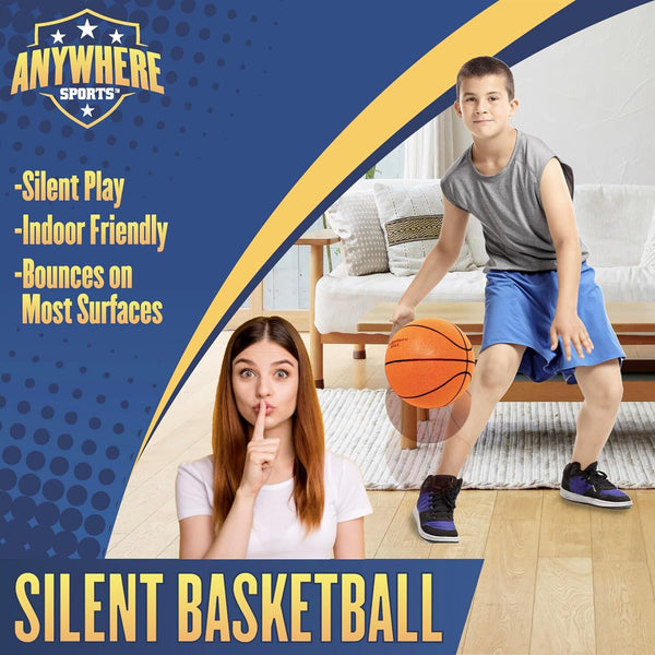 Anywhere Sports Silent Basketball 7"