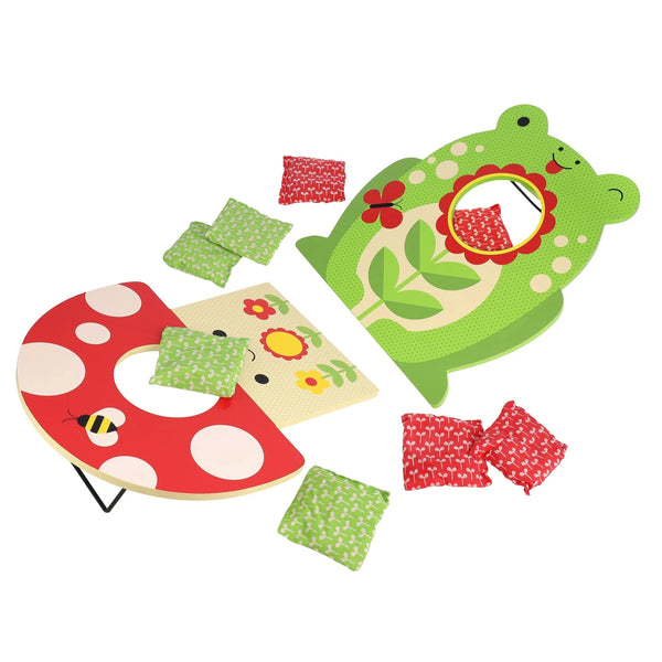 Toadstool Toss| Wooden Cornhole Game