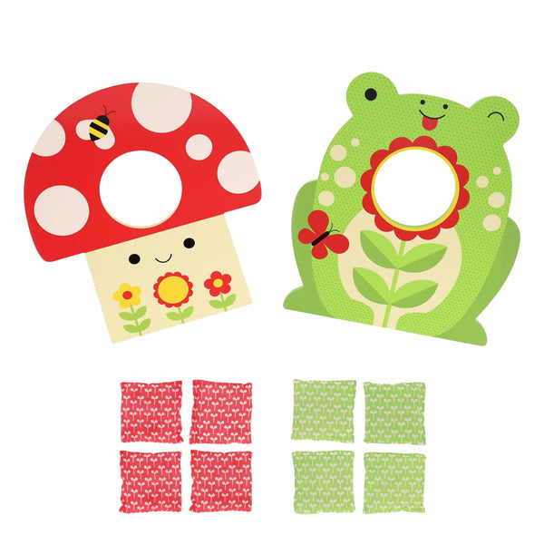 Toadstool Toss| Wooden Cornhole Game
