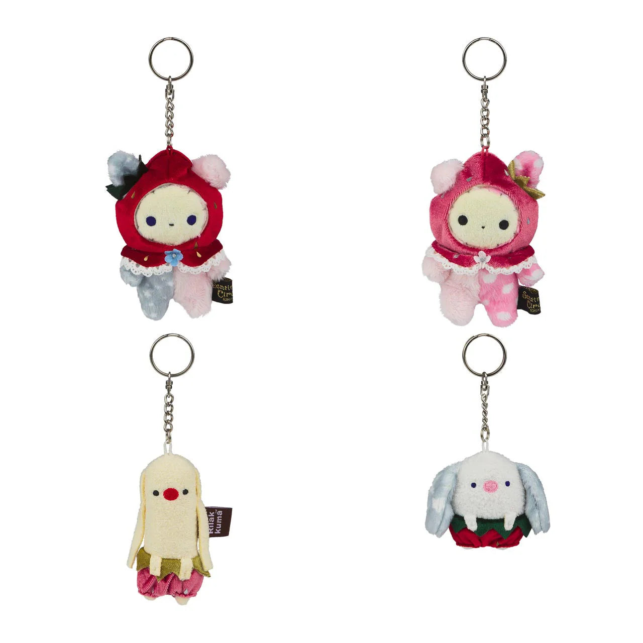 SENTIMENTAL CIRCUS STRAWBERRY SERIES KEYCHAIN PLUSH BLIND BOX