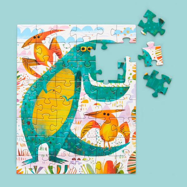 T-Rex and Friends | 48 Piece Puzzle Snax