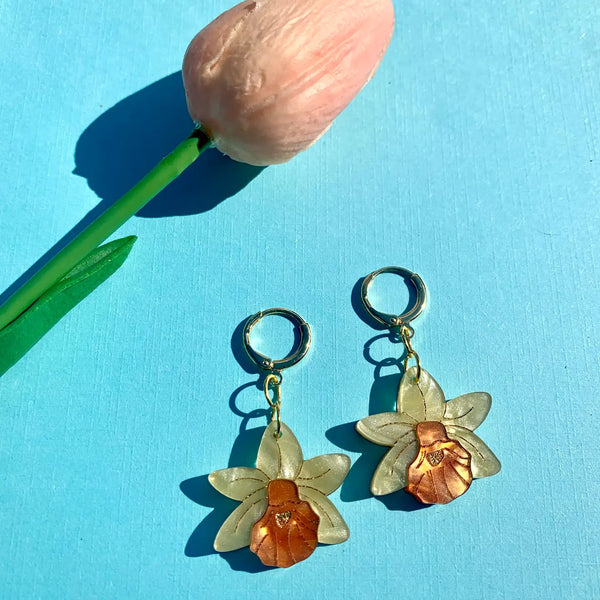 Mini Daffodils Earrings