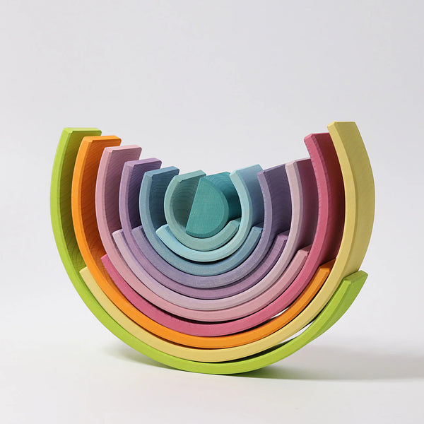 Large Nesting Rainbow | Pastel