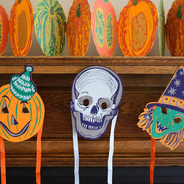 Halloween Fancy Face Masks