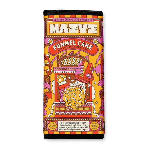 Funnel Cake | Maeve Chocolate