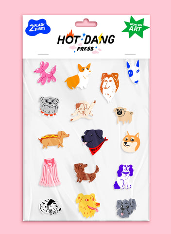 All Dogs Iron-On Art Sheet