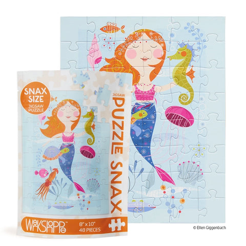 Mermaid and Friends | 48 Piece Puzzle Snax